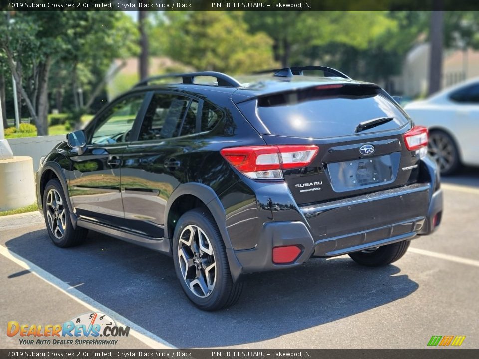 2019 Subaru Crosstrek 2.0i Limited Crystal Black Silica / Black Photo #8