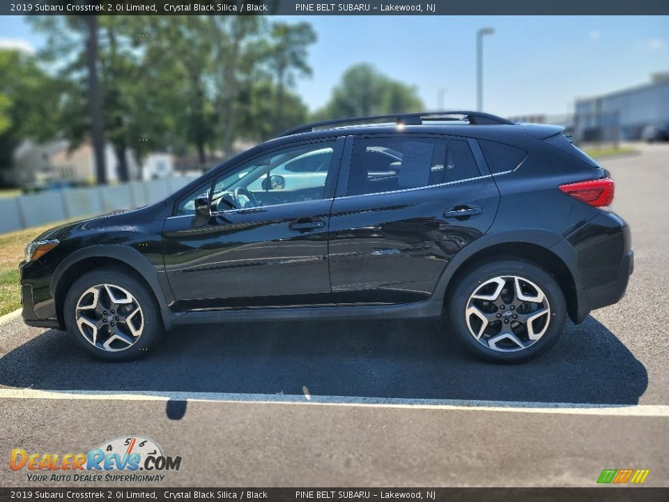 2019 Subaru Crosstrek 2.0i Limited Crystal Black Silica / Black Photo #9