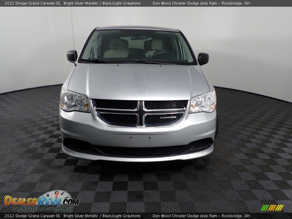 2012 Dodge Grand Caravan SE Bright Silver Metallic / Black/Light Graystone Photo #2