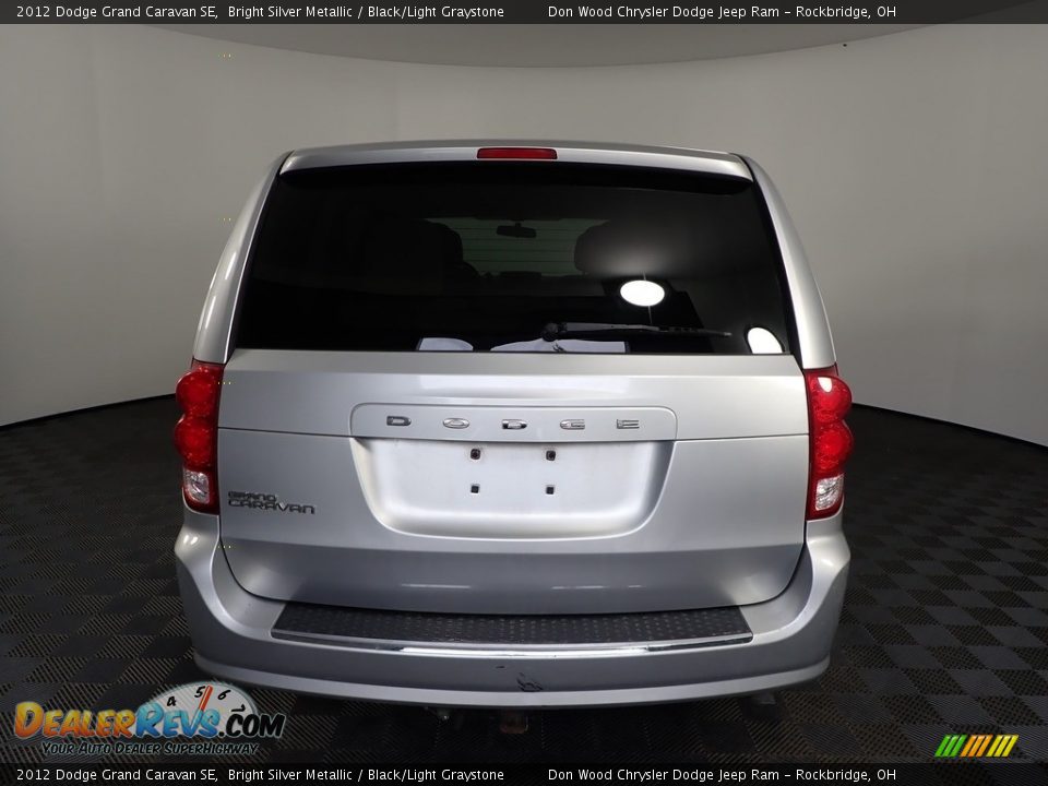 2012 Dodge Grand Caravan SE Bright Silver Metallic / Black/Light Graystone Photo #4