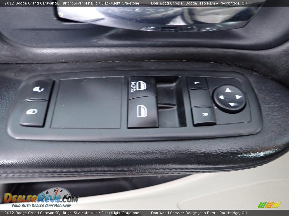 2012 Dodge Grand Caravan SE Bright Silver Metallic / Black/Light Graystone Photo #9