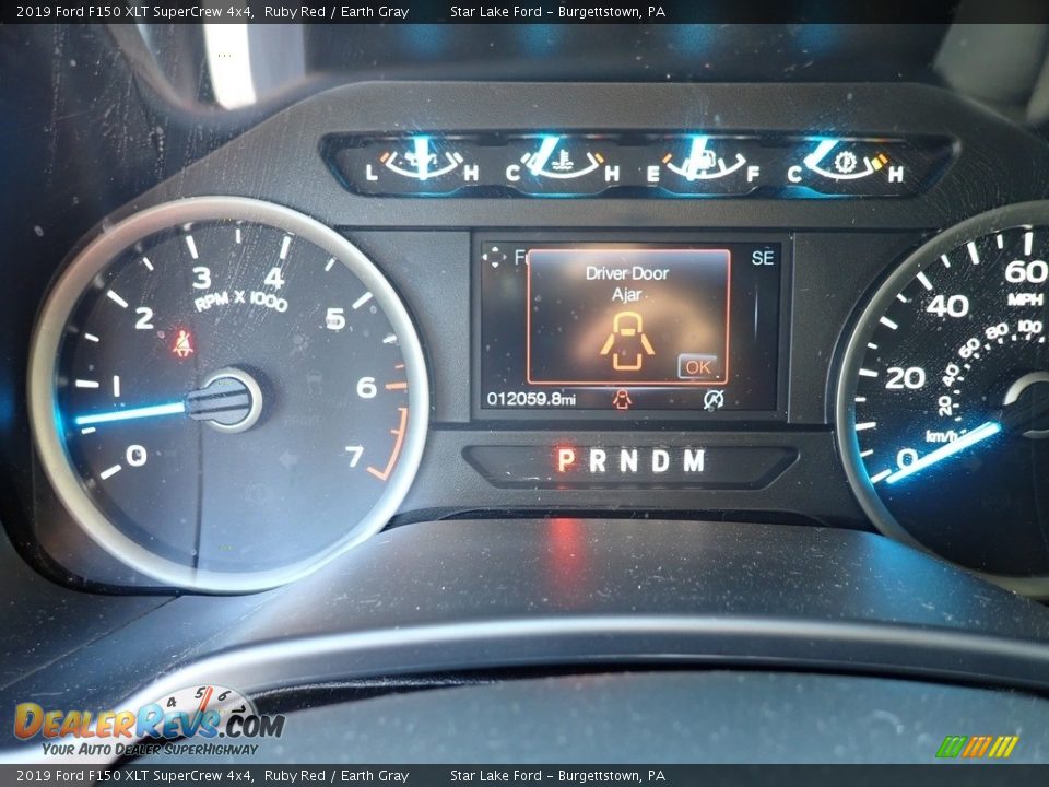 2019 Ford F150 XLT SuperCrew 4x4 Ruby Red / Earth Gray Photo #20