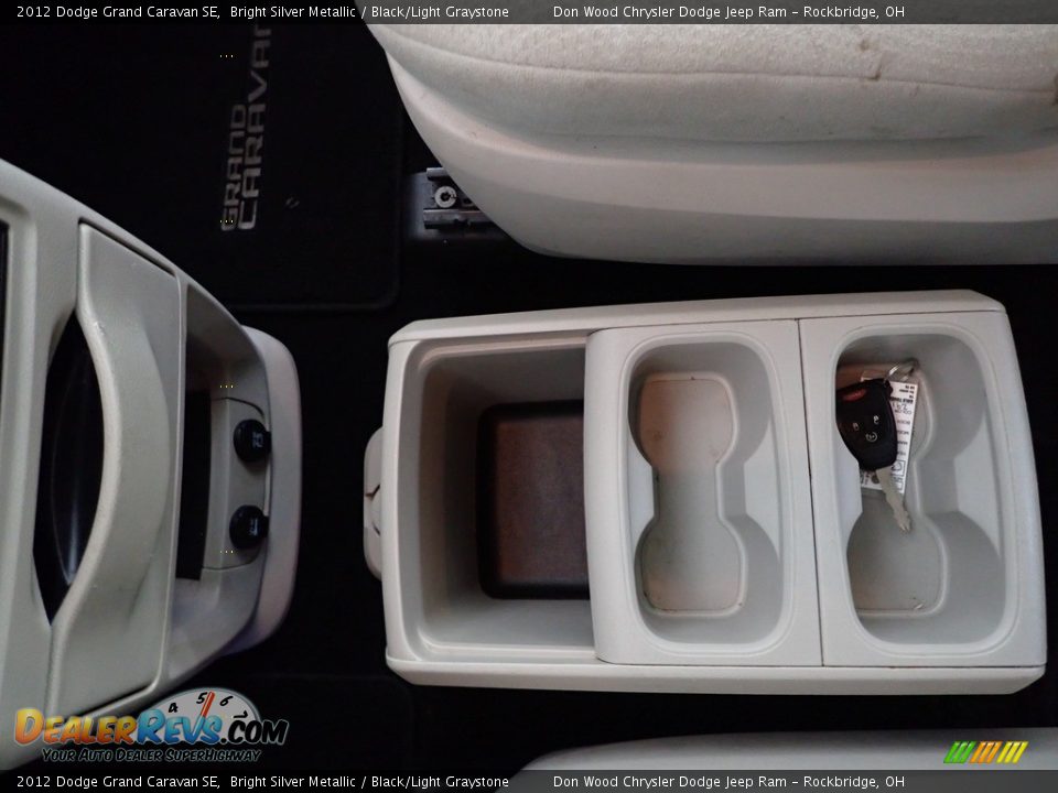 2012 Dodge Grand Caravan SE Bright Silver Metallic / Black/Light Graystone Photo #17