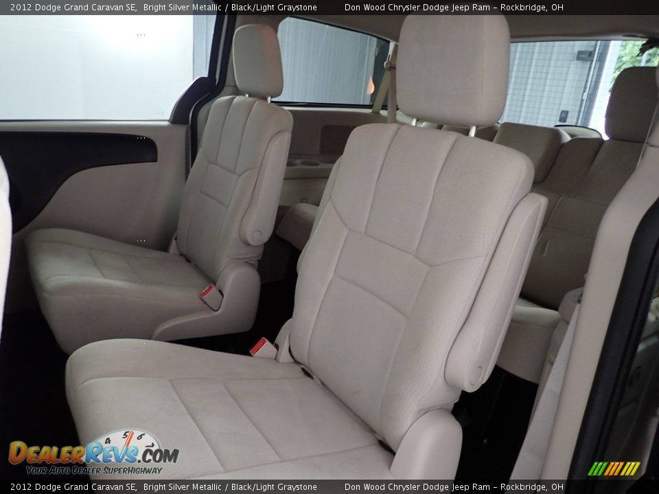 2012 Dodge Grand Caravan SE Bright Silver Metallic / Black/Light Graystone Photo #20