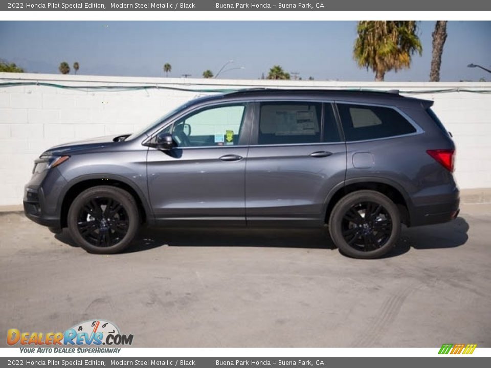 2022 Honda Pilot Special Edition Modern Steel Metallic / Black Photo #4