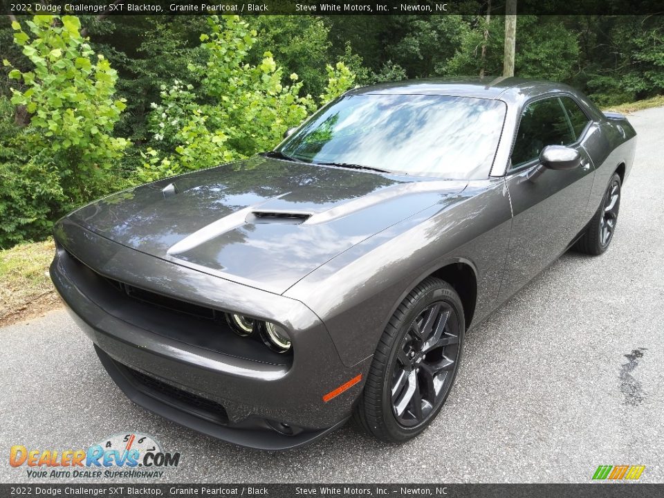 2022 Dodge Challenger SXT Blacktop Granite Pearlcoat / Black Photo #2