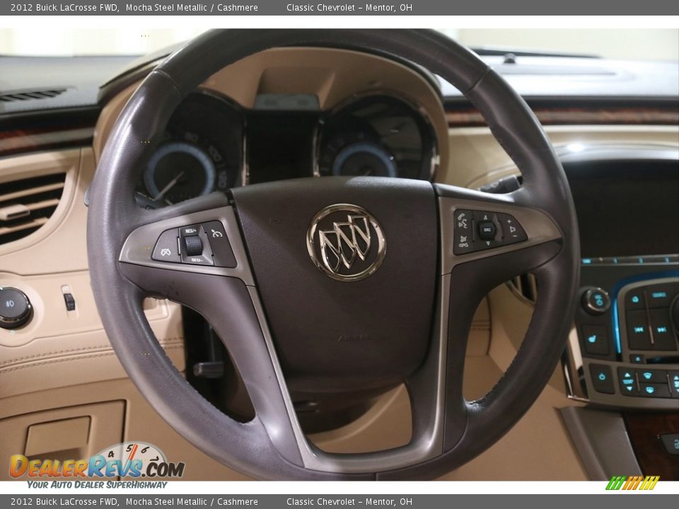 2012 Buick LaCrosse FWD Mocha Steel Metallic / Cashmere Photo #7