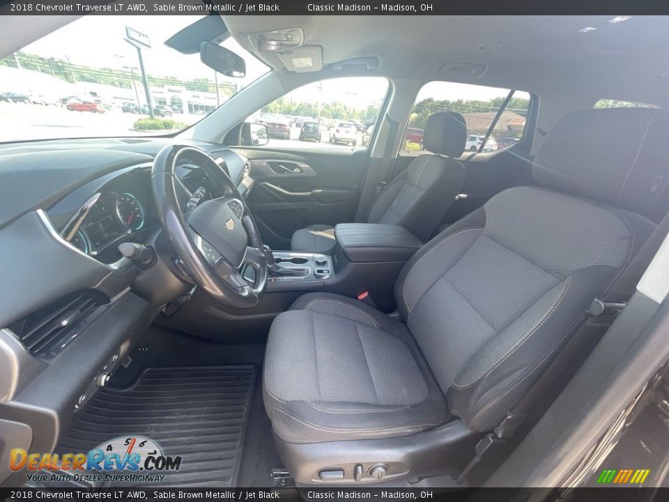 2018 Chevrolet Traverse LT AWD Sable Brown Metallic / Jet Black Photo #6