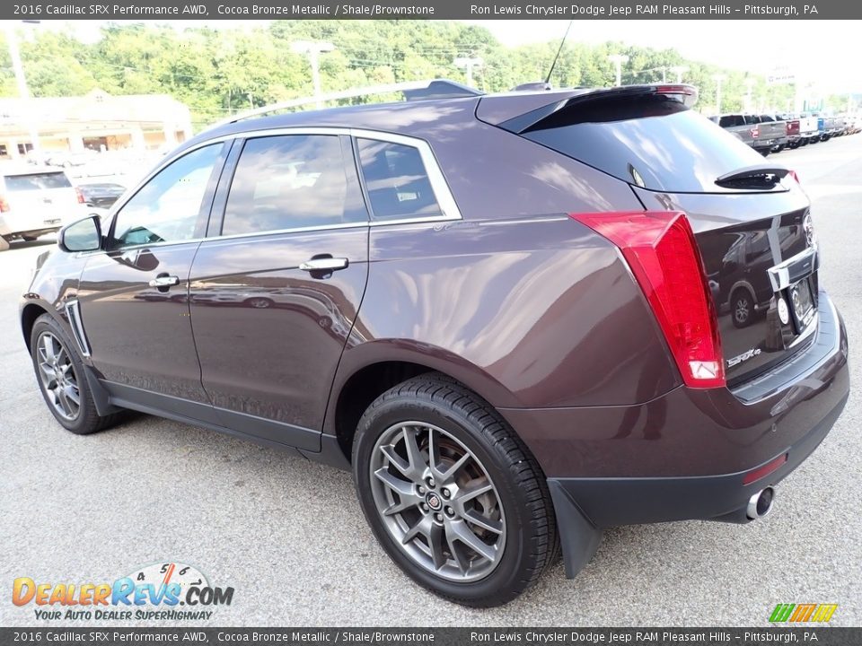 2016 Cadillac SRX Performance AWD Cocoa Bronze Metallic / Shale/Brownstone Photo #3