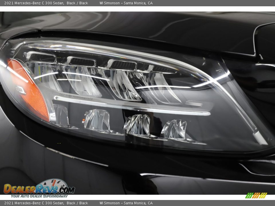 2021 Mercedes-Benz C 300 Sedan Black / Black Photo #4