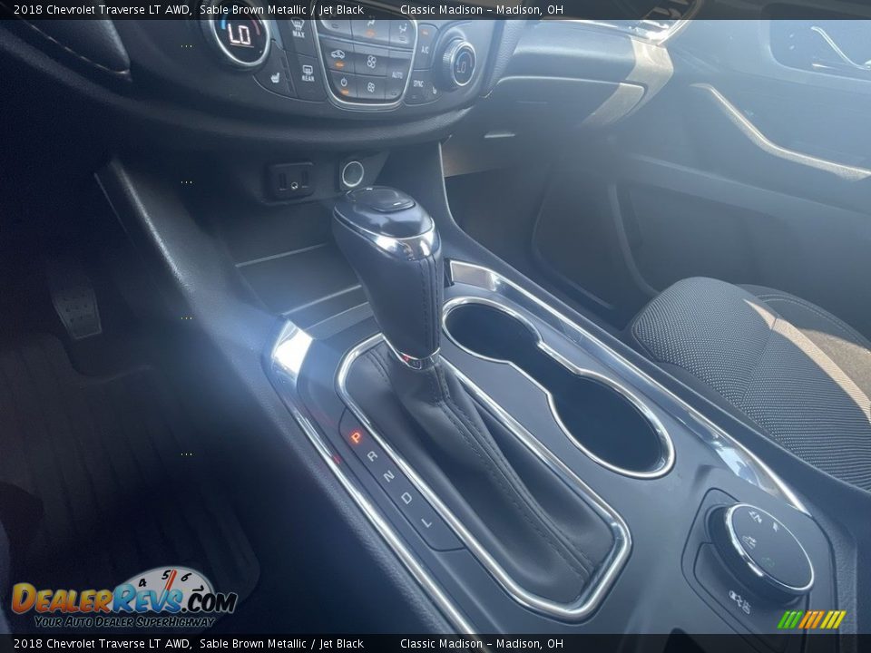 2018 Chevrolet Traverse LT AWD Sable Brown Metallic / Jet Black Photo #14