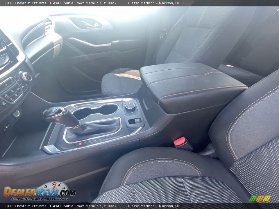 2018 Chevrolet Traverse LT AWD Sable Brown Metallic / Jet Black Photo #15