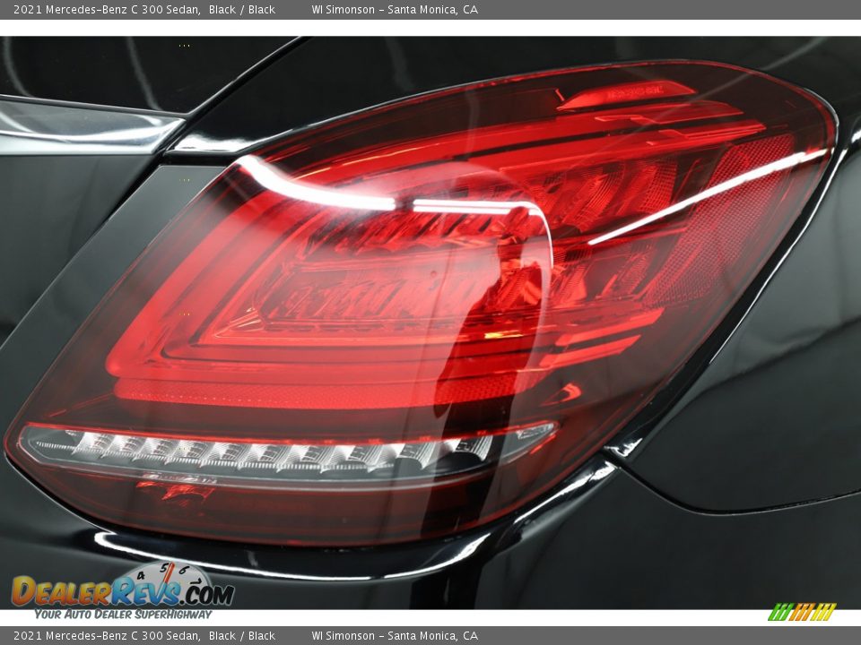 2021 Mercedes-Benz C 300 Sedan Black / Black Photo #6