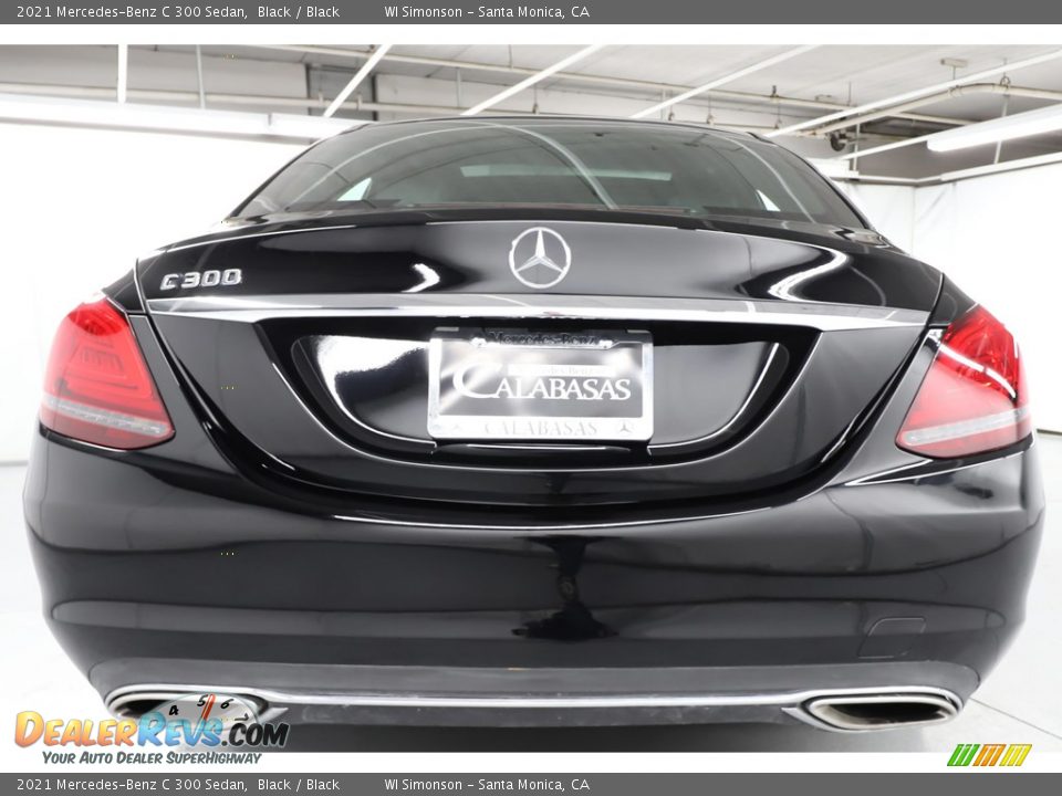 2021 Mercedes-Benz C 300 Sedan Black / Black Photo #7