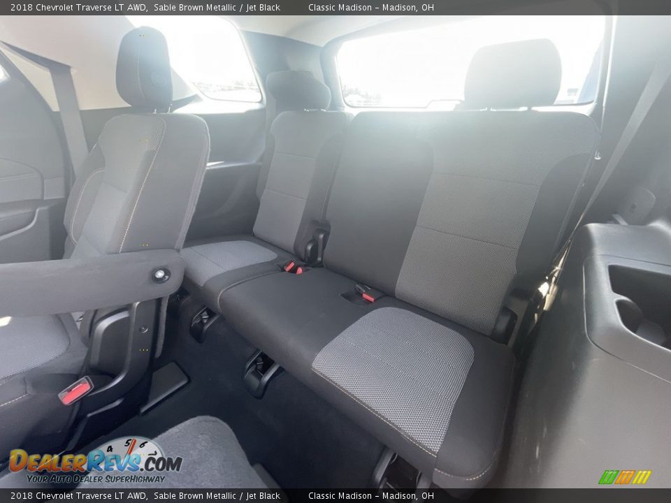 2018 Chevrolet Traverse LT AWD Sable Brown Metallic / Jet Black Photo #17