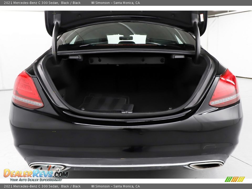 2021 Mercedes-Benz C 300 Sedan Black / Black Photo #8