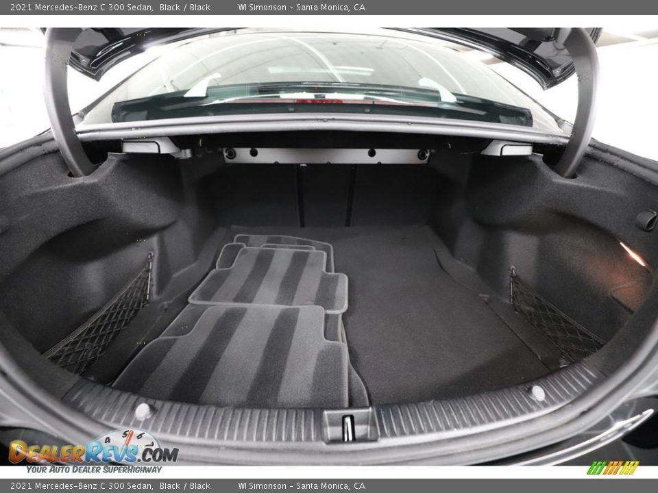 2021 Mercedes-Benz C 300 Sedan Black / Black Photo #9