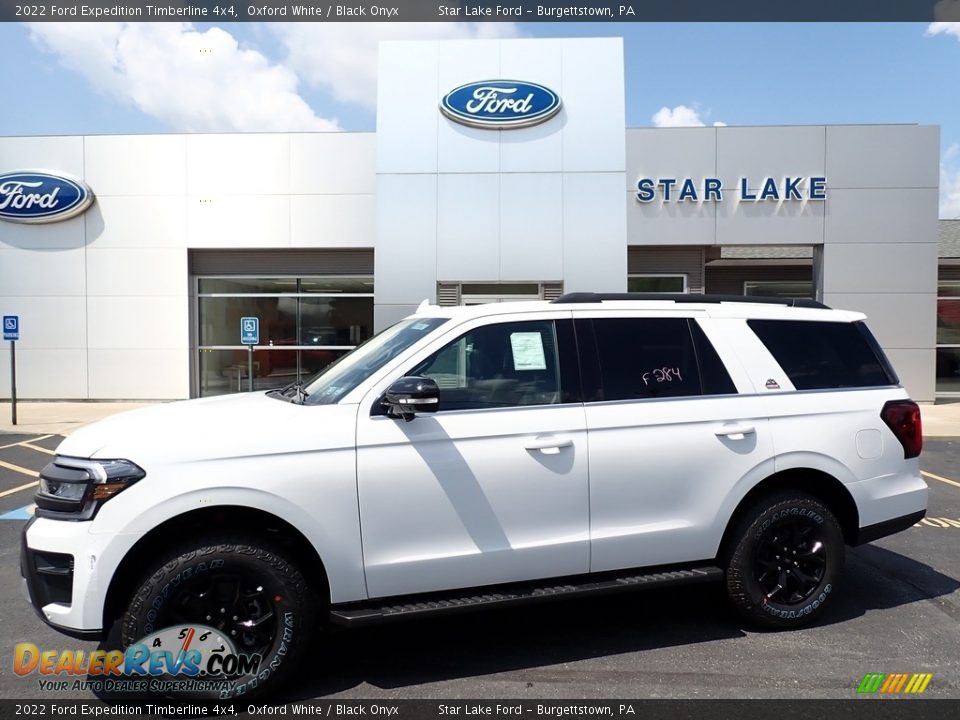 2022 Ford Expedition Timberline 4x4 Oxford White / Black Onyx Photo #1
