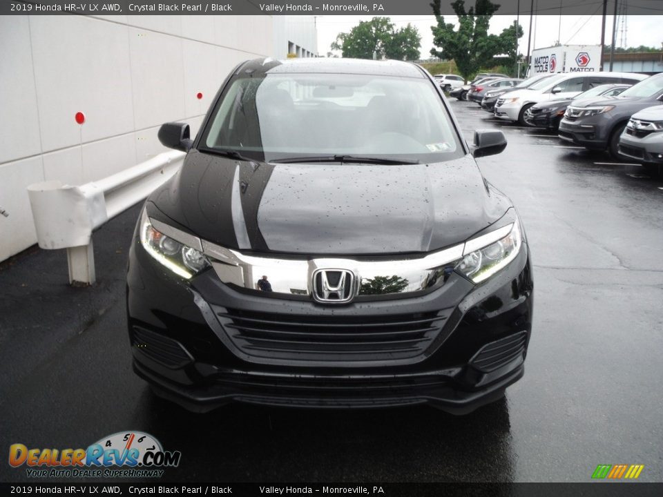 2019 Honda HR-V LX AWD Crystal Black Pearl / Black Photo #4