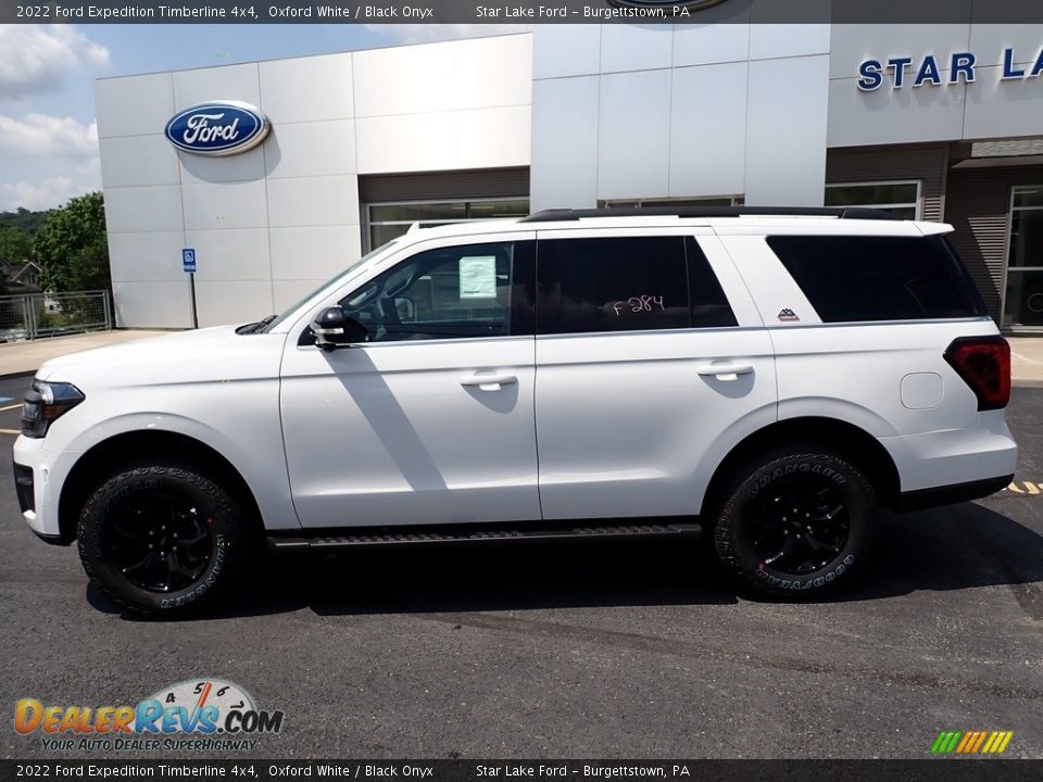 2022 Ford Expedition Timberline 4x4 Oxford White / Black Onyx Photo #2