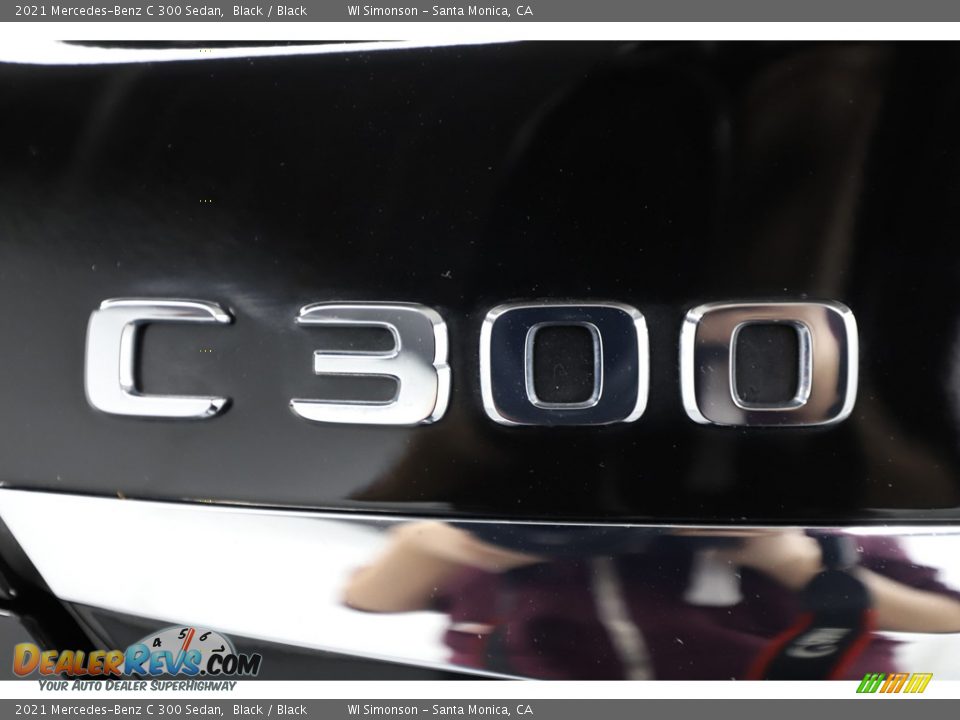 2021 Mercedes-Benz C 300 Sedan Black / Black Photo #11