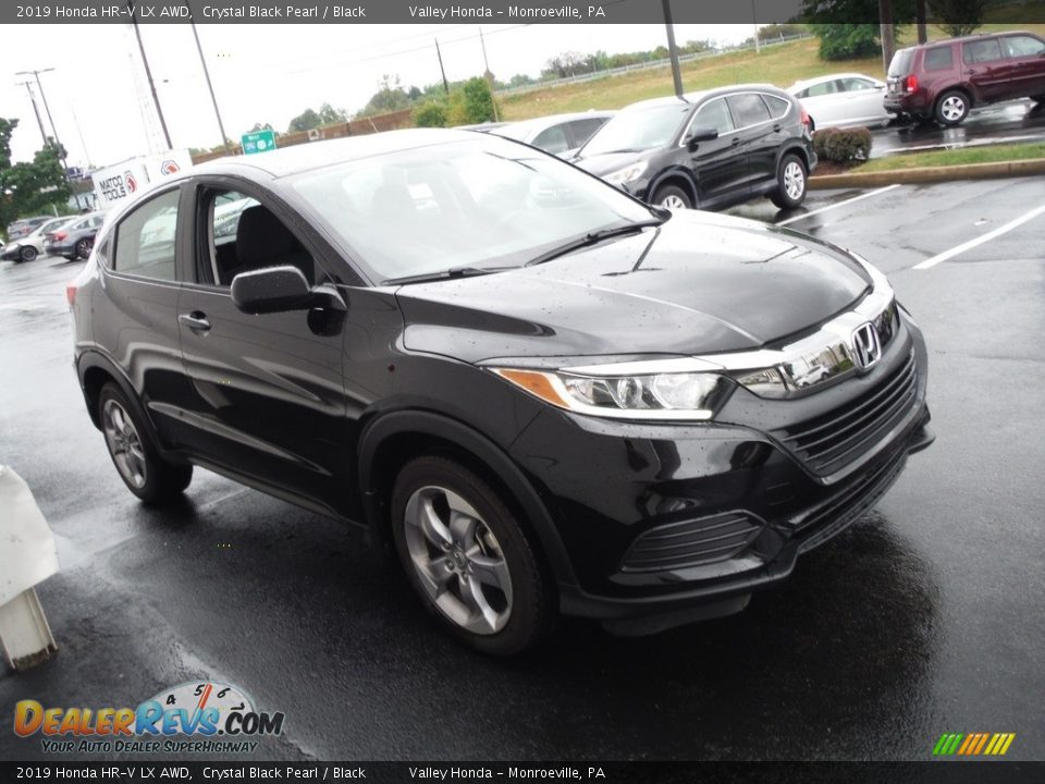 2019 Honda HR-V LX AWD Crystal Black Pearl / Black Photo #5