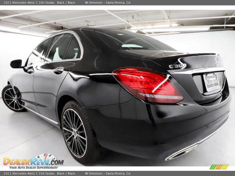 2021 Mercedes-Benz C 300 Sedan Black / Black Photo #13