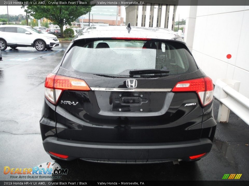2019 Honda HR-V LX AWD Crystal Black Pearl / Black Photo #8