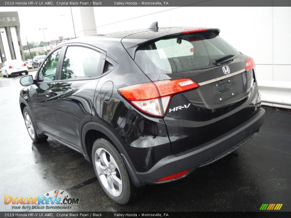 2019 Honda HR-V LX AWD Crystal Black Pearl / Black Photo #9