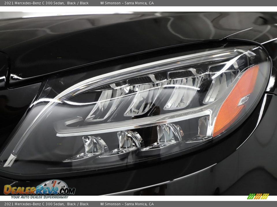 2021 Mercedes-Benz C 300 Sedan Black / Black Photo #15