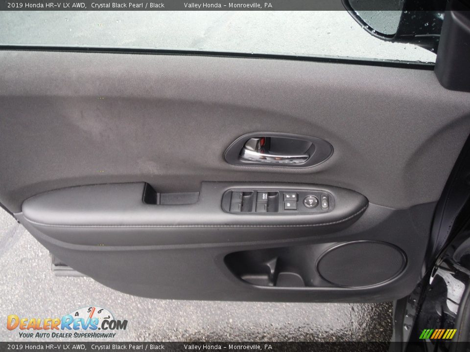 2019 Honda HR-V LX AWD Crystal Black Pearl / Black Photo #10