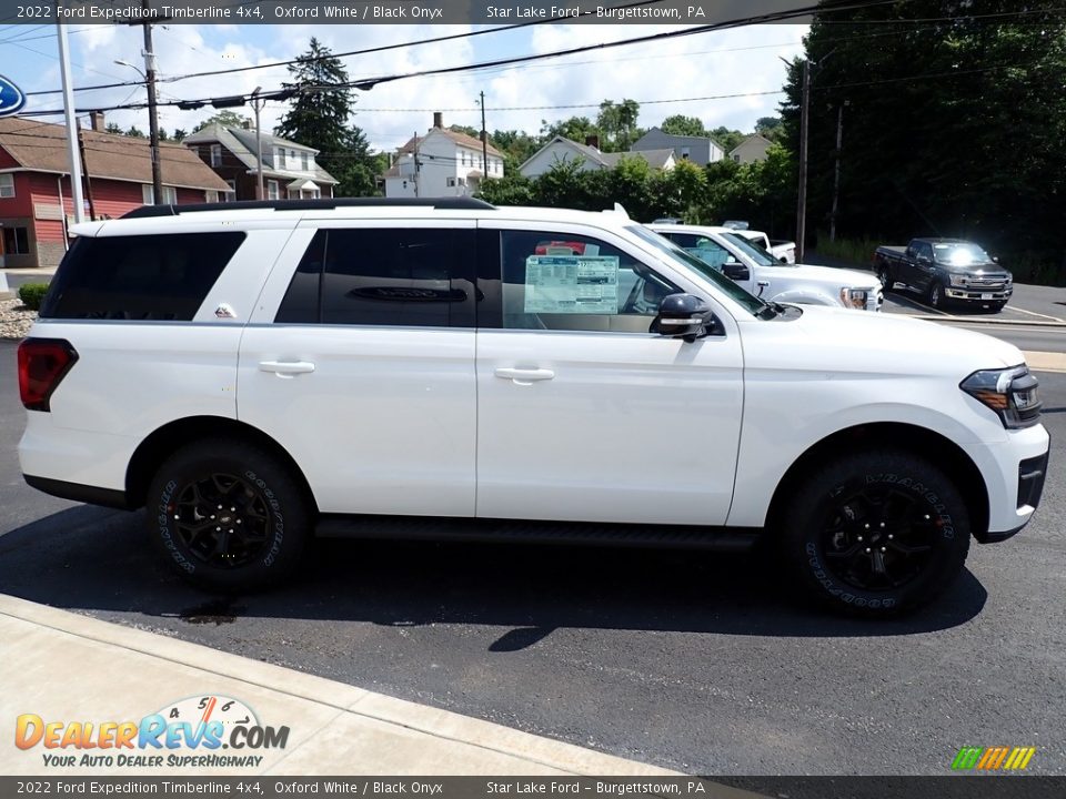 2022 Ford Expedition Timberline 4x4 Oxford White / Black Onyx Photo #7