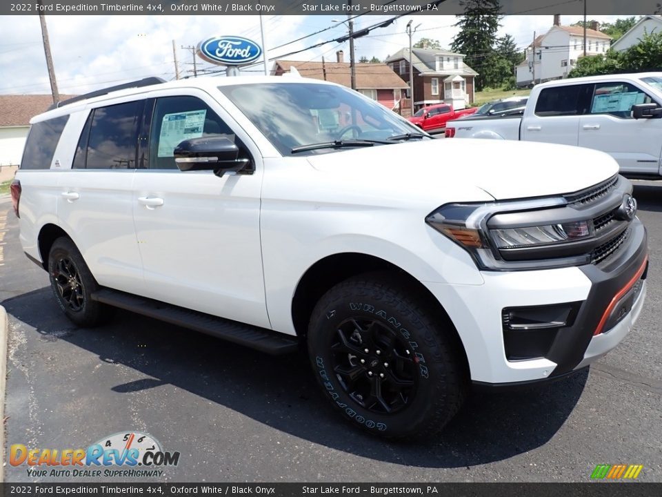 2022 Ford Expedition Timberline 4x4 Oxford White / Black Onyx Photo #8