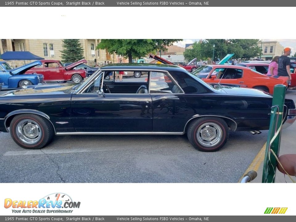 1965 Pontiac GTO Sports Coupe Starlight Black / Black Photo #1