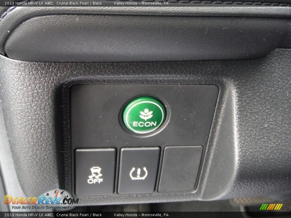 2019 Honda HR-V LX AWD Crystal Black Pearl / Black Photo #12