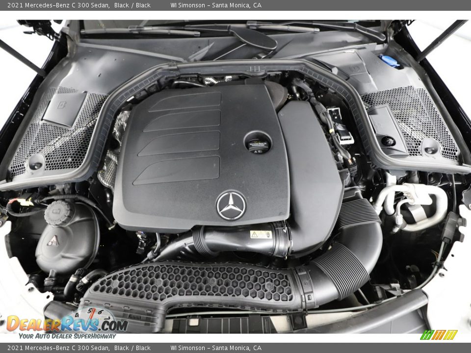 2021 Mercedes-Benz C 300 Sedan Black / Black Photo #18