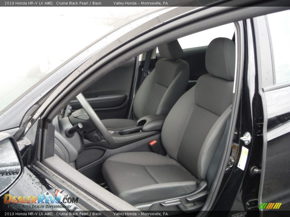 2019 Honda HR-V LX AWD Crystal Black Pearl / Black Photo #13