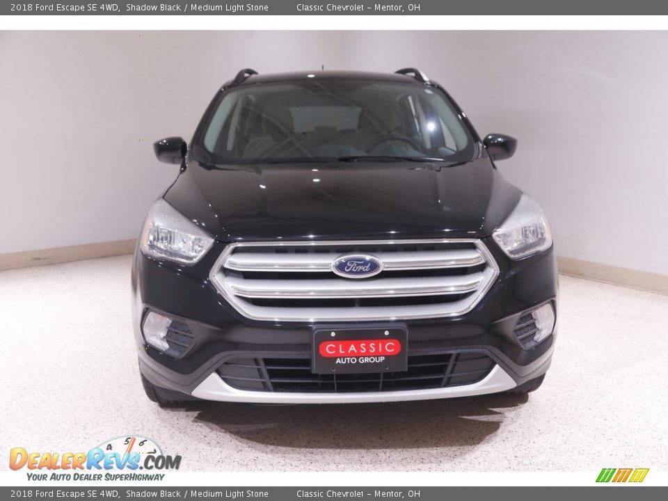 2018 Ford Escape SE 4WD Shadow Black / Medium Light Stone Photo #2