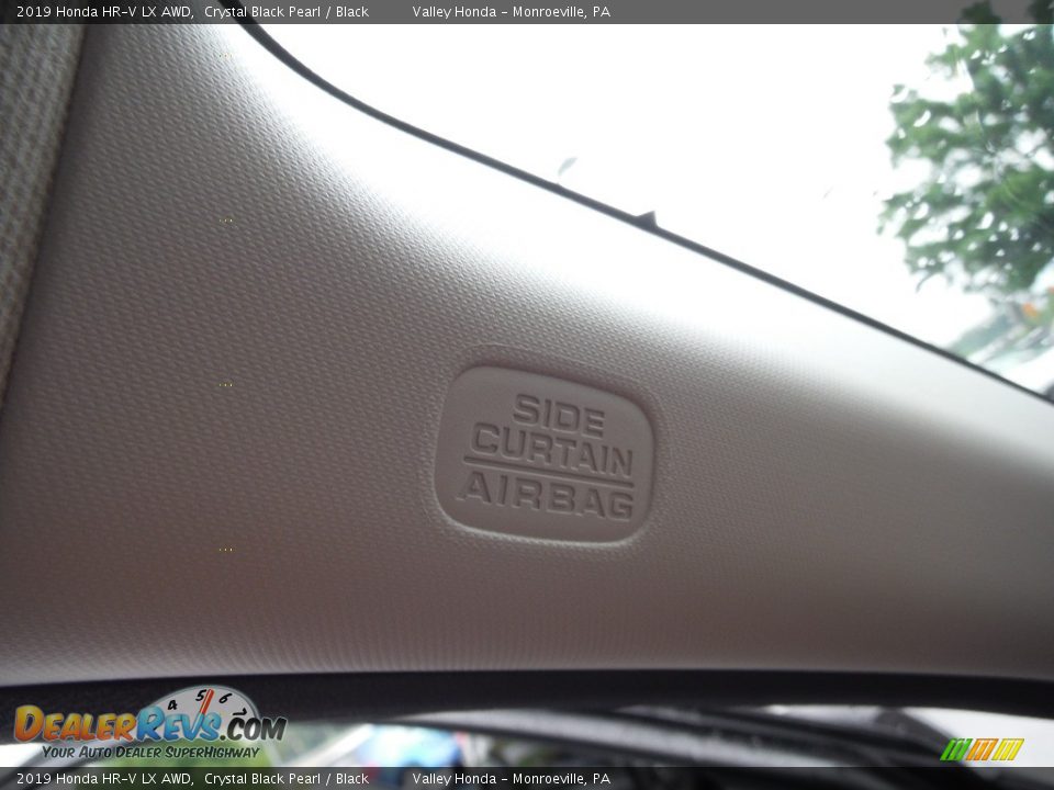 2019 Honda HR-V LX AWD Crystal Black Pearl / Black Photo #14