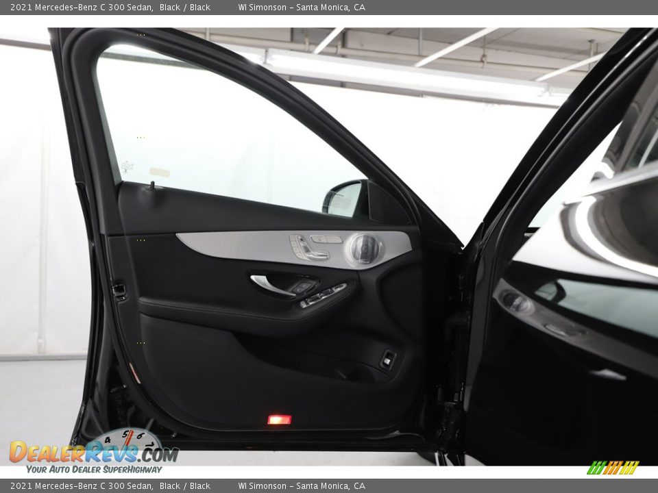 2021 Mercedes-Benz C 300 Sedan Black / Black Photo #20