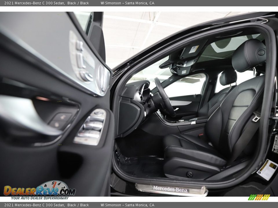 2021 Mercedes-Benz C 300 Sedan Black / Black Photo #21