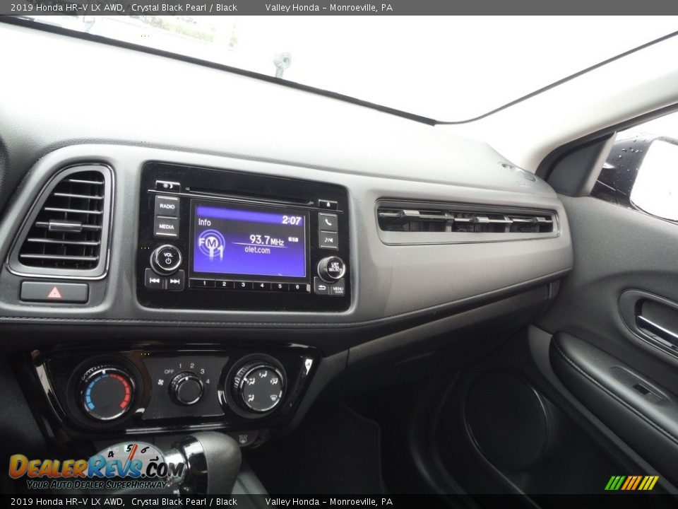 2019 Honda HR-V LX AWD Crystal Black Pearl / Black Photo #16