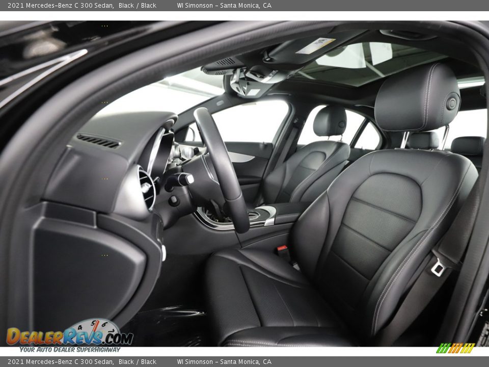 2021 Mercedes-Benz C 300 Sedan Black / Black Photo #22