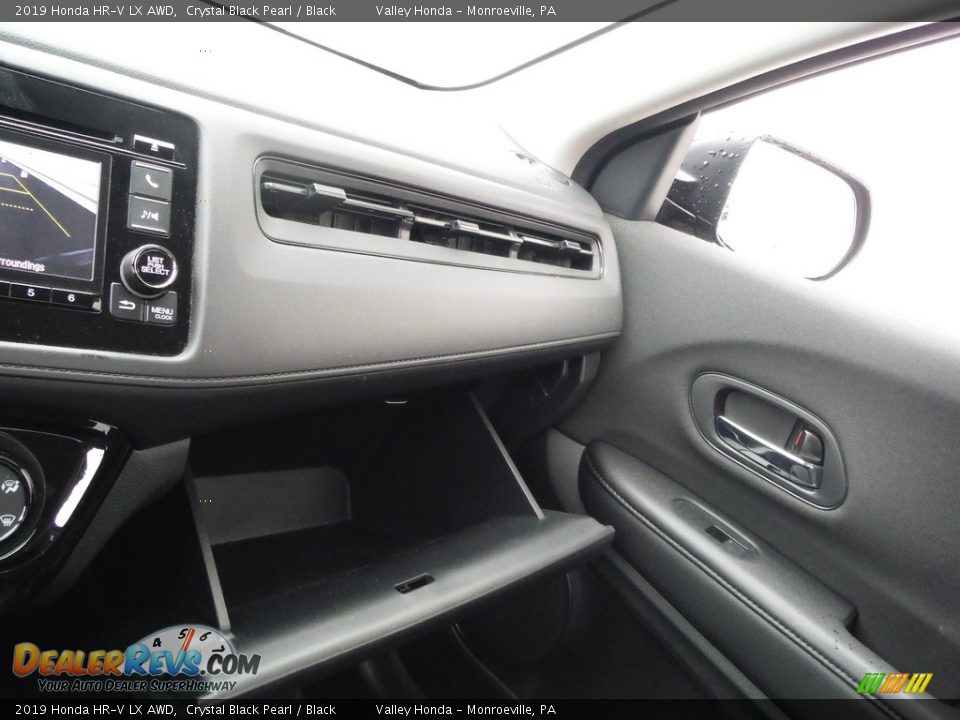 2019 Honda HR-V LX AWD Crystal Black Pearl / Black Photo #21
