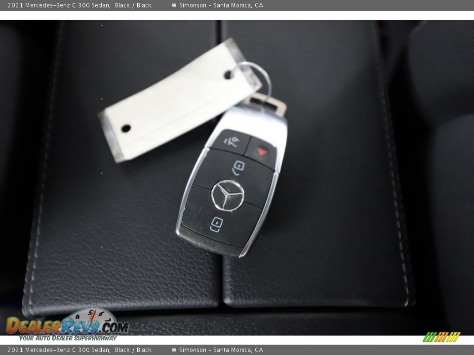 2021 Mercedes-Benz C 300 Sedan Black / Black Photo #27