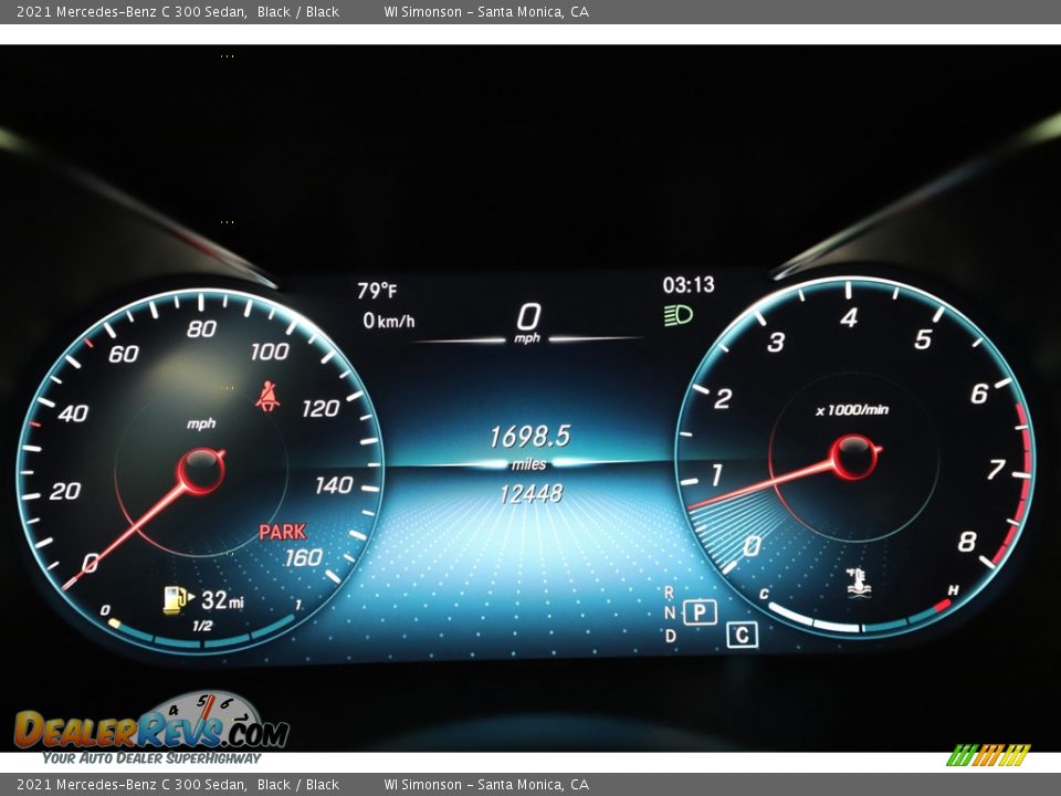 2021 Mercedes-Benz C 300 Sedan Black / Black Photo #28
