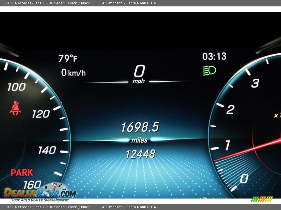2021 Mercedes-Benz C 300 Sedan Black / Black Photo #29