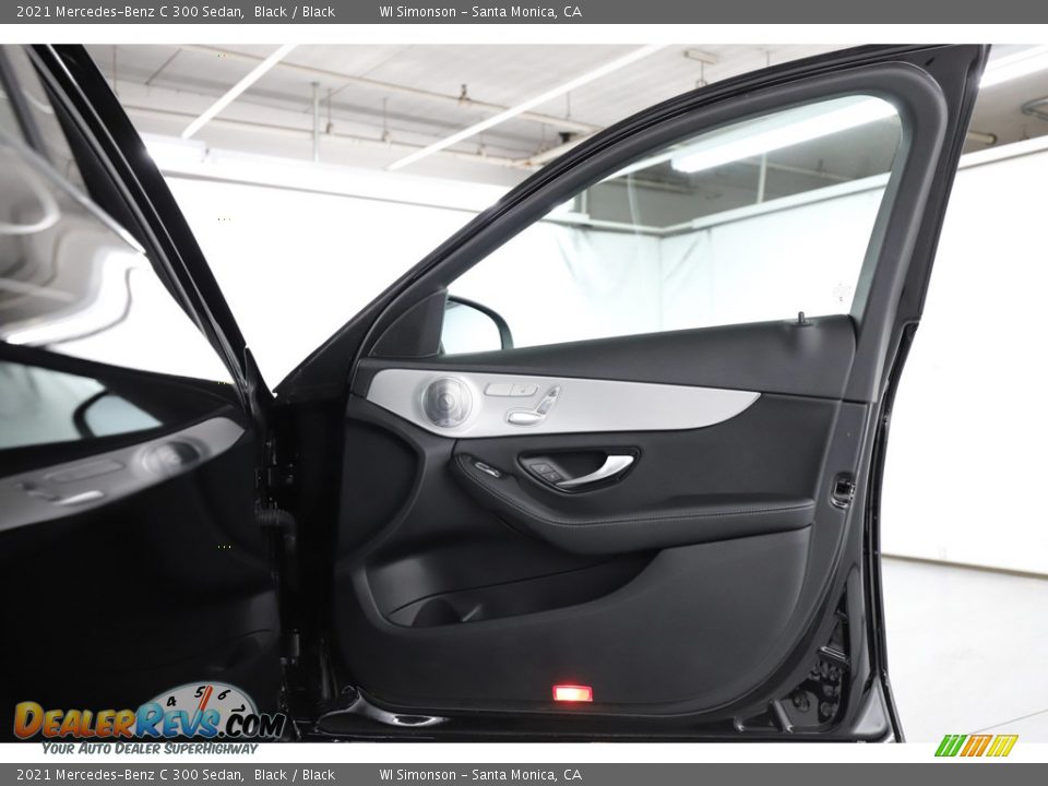 2021 Mercedes-Benz C 300 Sedan Black / Black Photo #30