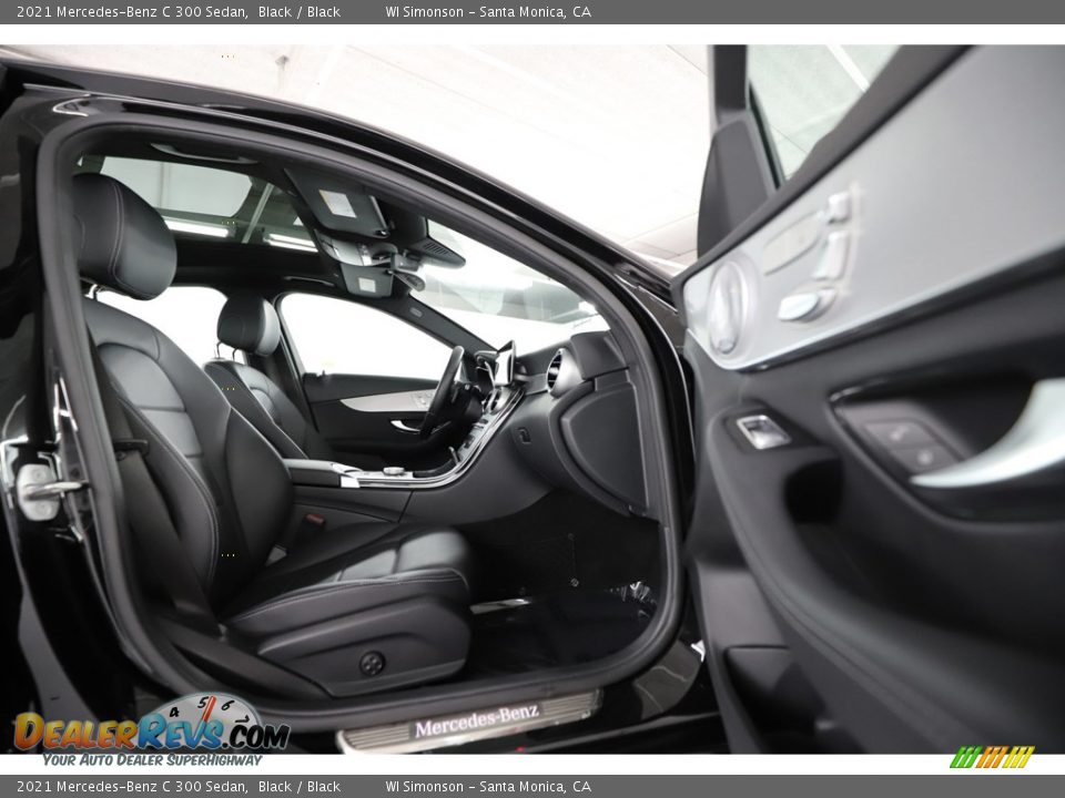 2021 Mercedes-Benz C 300 Sedan Black / Black Photo #31
