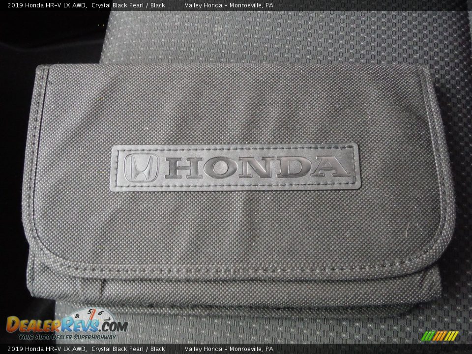 2019 Honda HR-V LX AWD Crystal Black Pearl / Black Photo #25